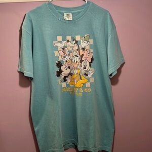 Women’s Disney tshirt / tee - Comfort Colors - Large - Seafoam